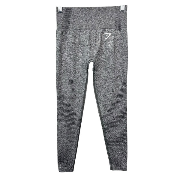 Gymshark Vital Seamless Leggings in Strong Grey/Marl size Small - Picture 1 of 5